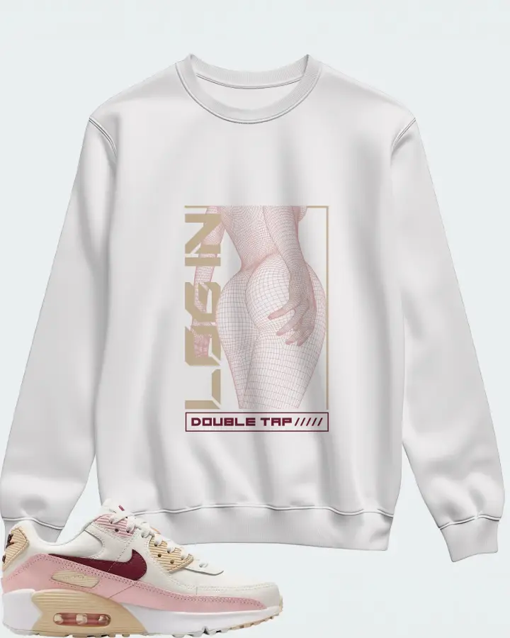Sweatshirt in White