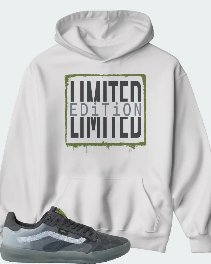 Vans EVDNT UltimateWaffle Sneaker Matching White Kid's Hoodie - LIMITED EDITION