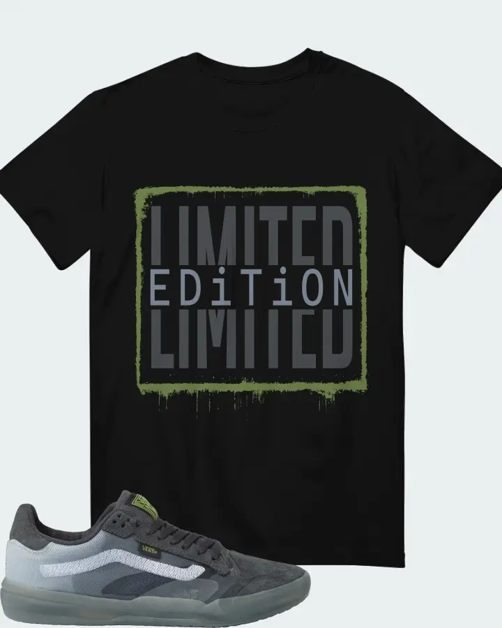 Vans EVDNT UltimateWaffle Sneaker Matching Black T-Shirt - LIMITED EDITION