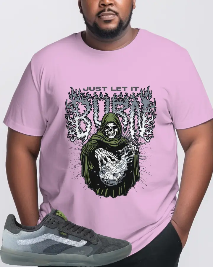 Vans EVDNT UltimateWaffle Sneaker Matching Lilac T-Shirt (Just Let It Burn) - View 10