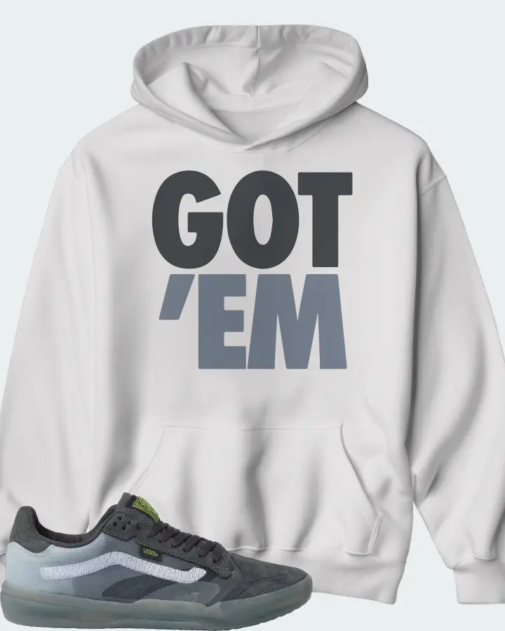 Vans EVDNT UltimateWaffle Sneaker Matching White Kid's Hoodie - Got Em