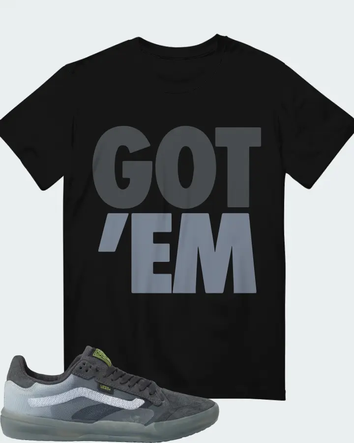 Vans EVDNT UltimateWaffle Sneaker Matching Black T-Shirt - Got Em