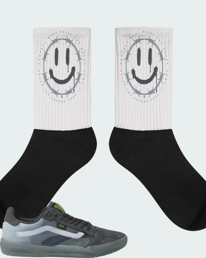 Socks in White
