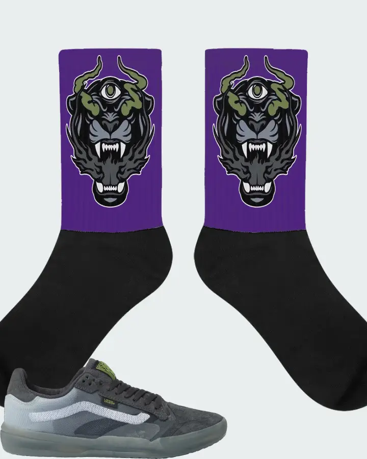 Socks in Purple