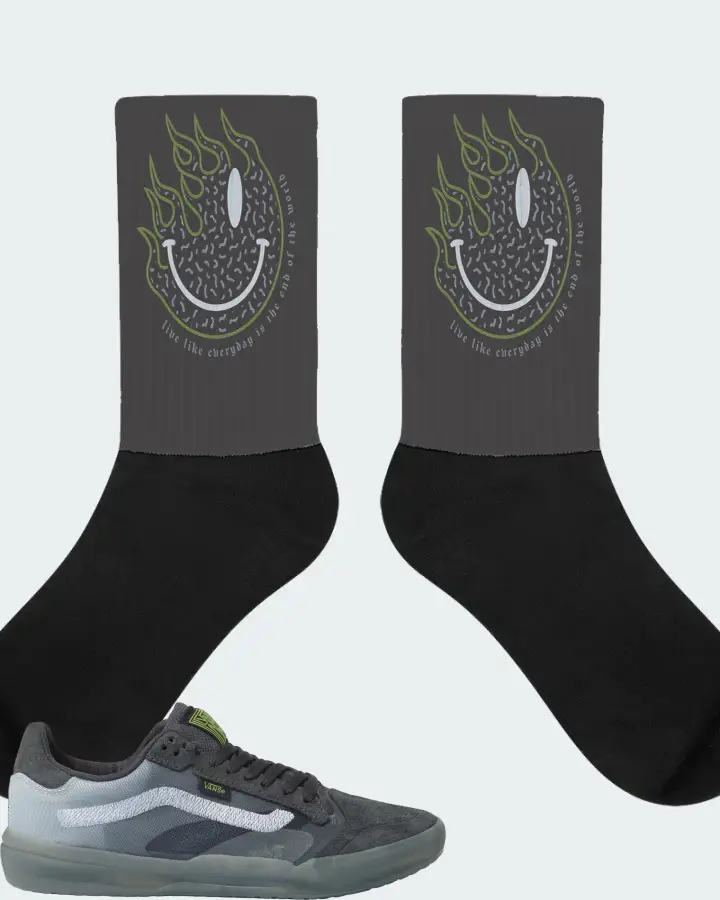 Socks in Dark Grey