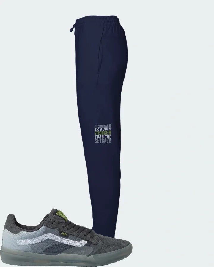 Joggers in Navy