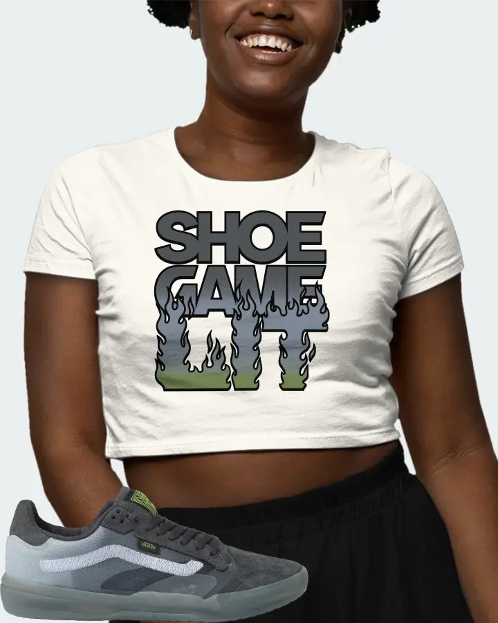 Vans EVDNT UltimateWaffle Sneaker Matching Ecru White Crop Top (Shoe Game Lit Refreshed) - View 3
