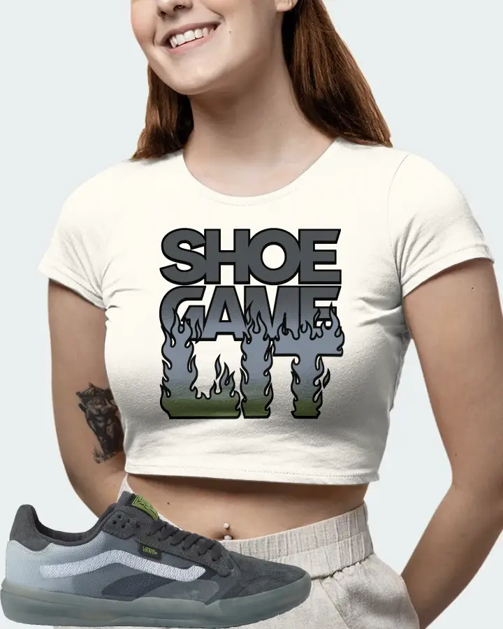 Vans EVDNT UltimateWaffle Sneaker Matching Ecru White Crop Top (Shoe Game Lit Refreshed) - View 6