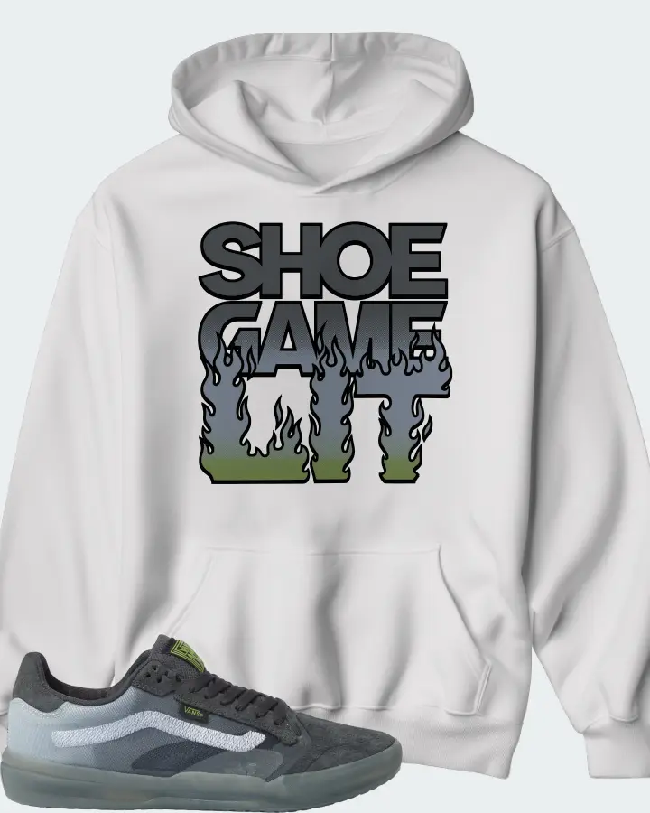 Vans EVDNT UltimateWaffle Sneaker Matching White Kid's Hoodie - Shoe Game Lit Refreshed