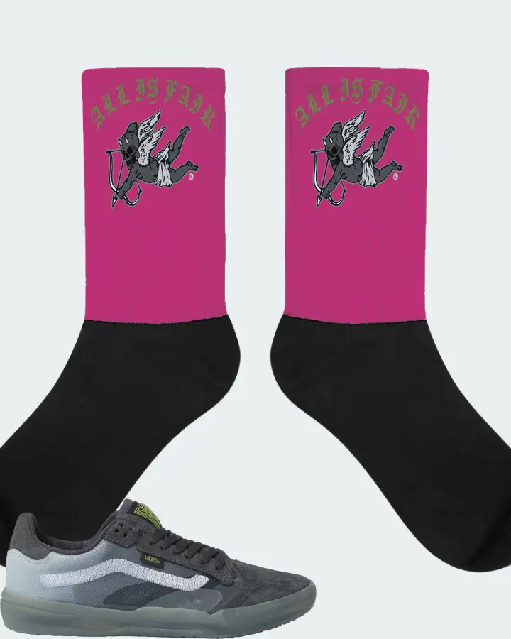 Socks in Berry