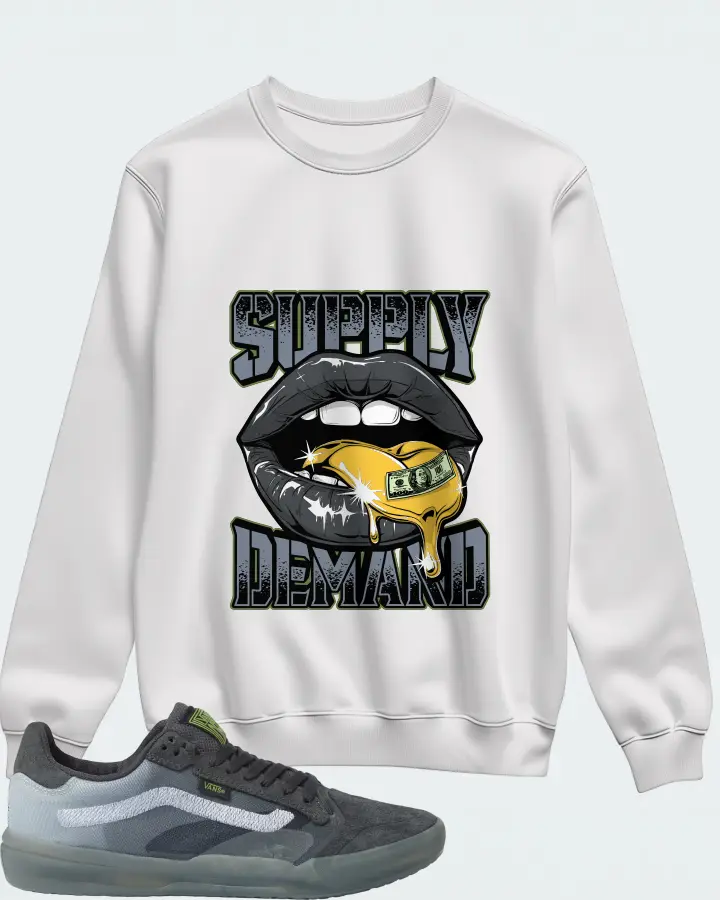 Sweatshirt in White