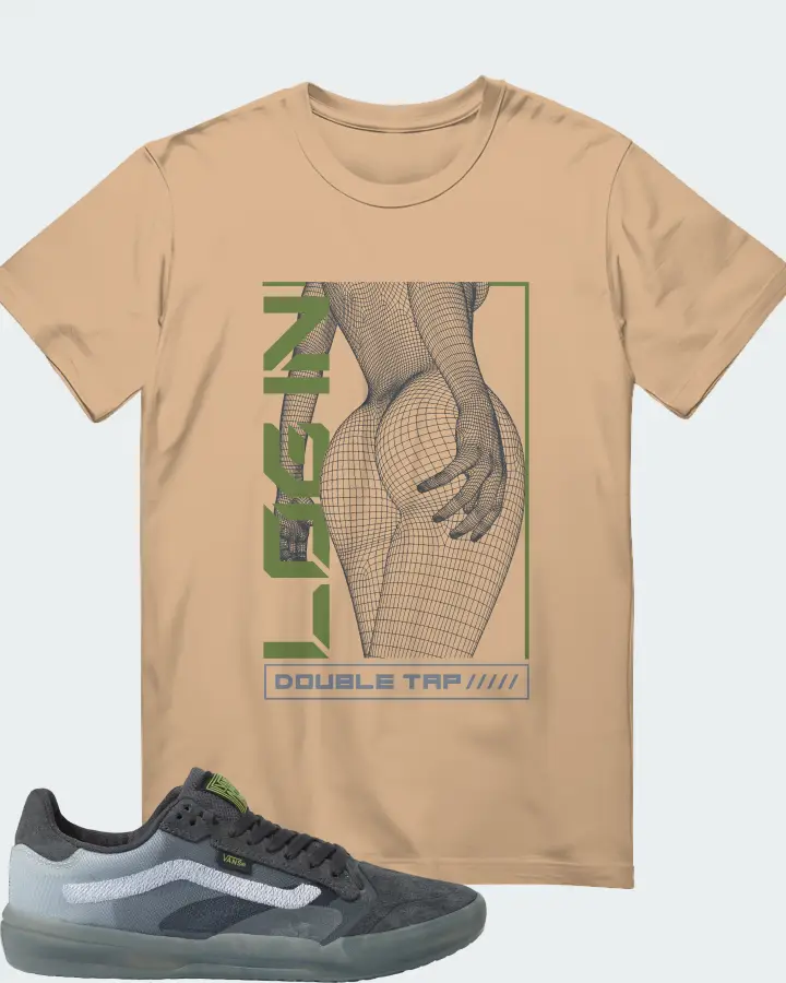 Vans EVDNT UltimateWaffle Sneaker Matching Cream Gildan T-Shirt (LOGIN) - View 1