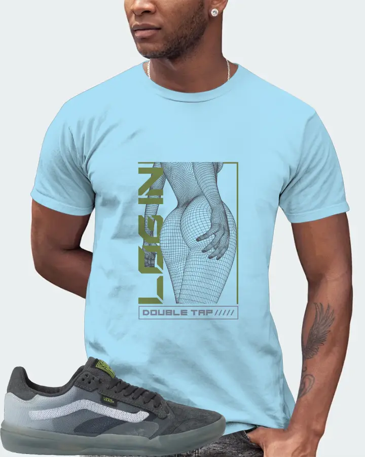 Vans EVDNT UltimateWaffle Sneaker Matching Ocean Blue T-Shirt (LOGIN) - View 2