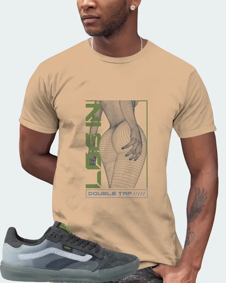 Vans EVDNT UltimateWaffle Sneaker Matching Cream Gildan T-Shirt (LOGIN) - View 2