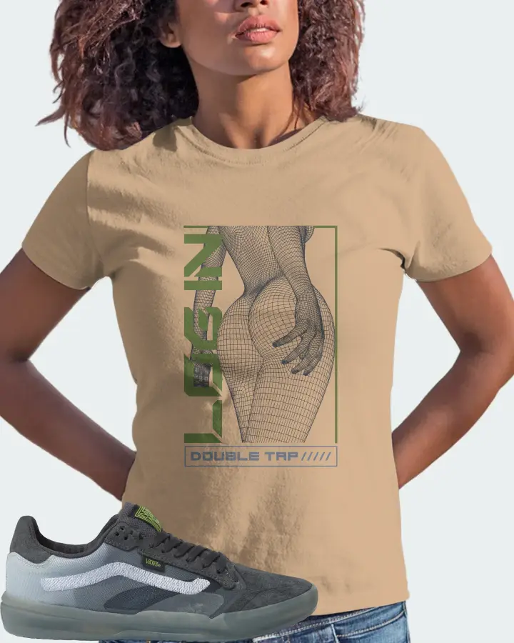 Vans EVDNT UltimateWaffle Sneaker Matching Cream Gildan T-Shirt (LOGIN) - View 3