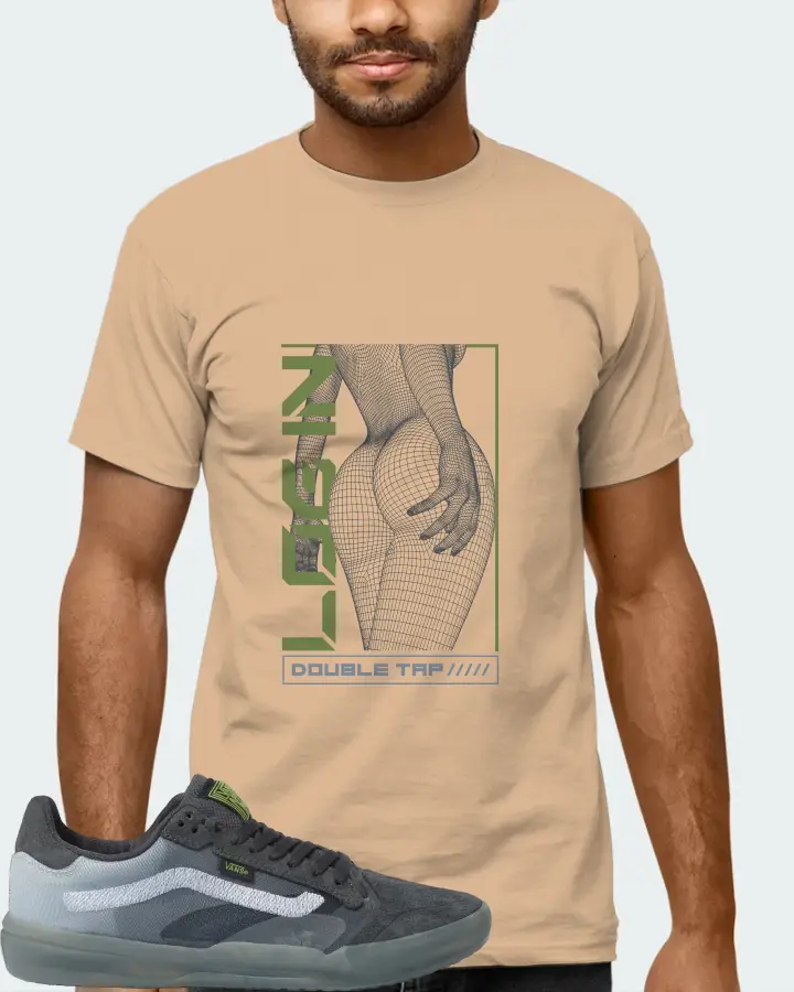 Vans EVDNT UltimateWaffle Sneaker Matching Cream Gildan T-Shirt (LOGIN) - View 6