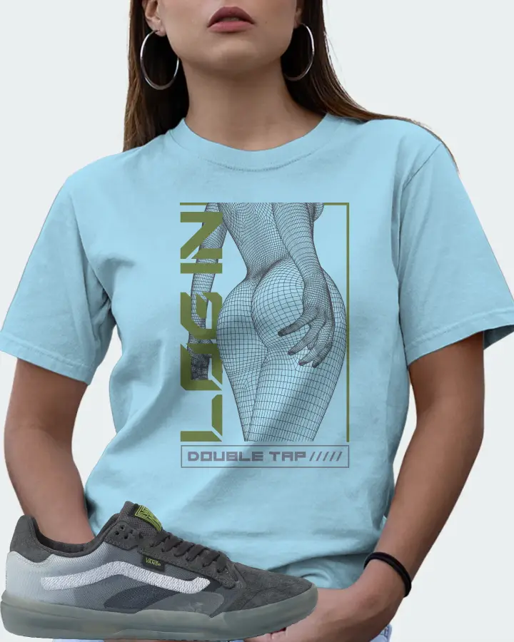 Vans EVDNT UltimateWaffle Sneaker Matching Ocean Blue T-Shirt (LOGIN) - View 7