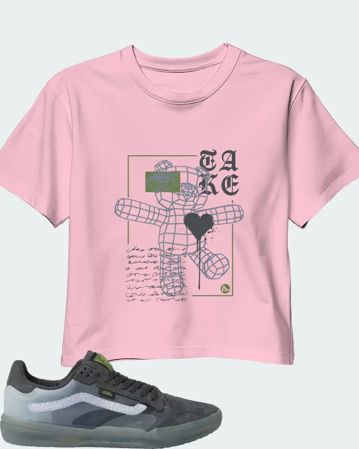 Crop Top in Pink