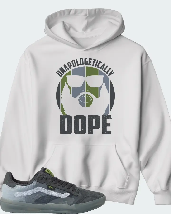 Vans EVDNT UltimateWaffle Sneaker Matching White Kid's Hoodie - UNAPOLOGETICALLY DOPE Man