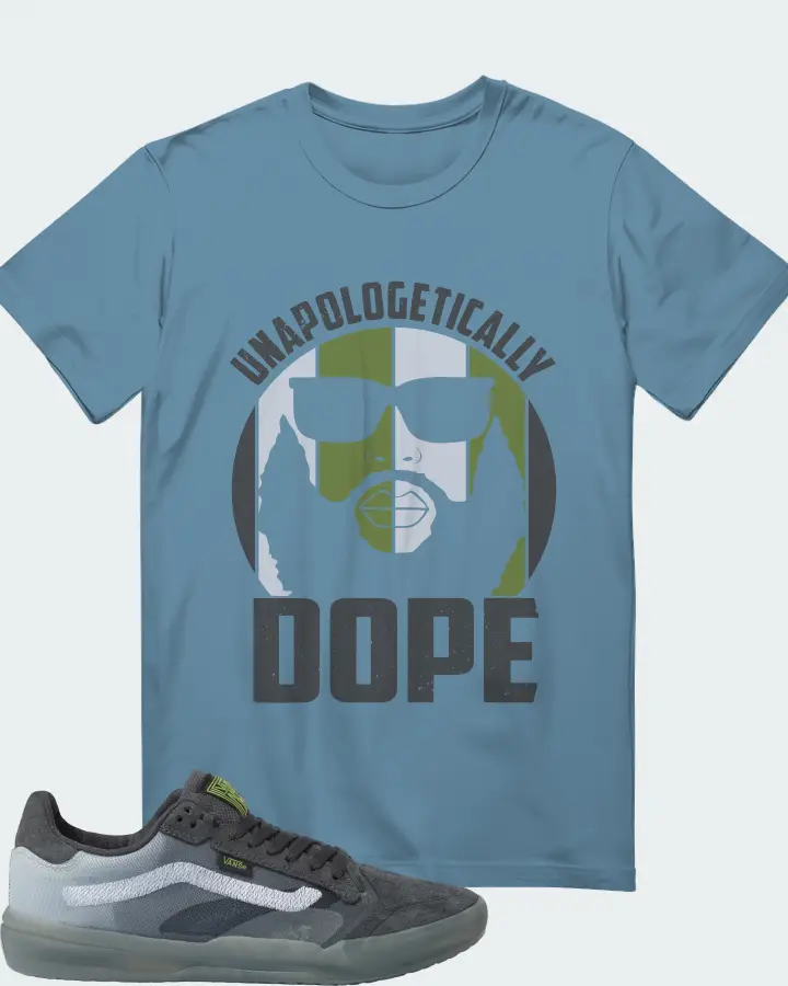 Vans EVDNT UltimateWaffle Sneaker Matching Steel Blue T-Shirt - UNAPOLOGETICALLY DOPE Man