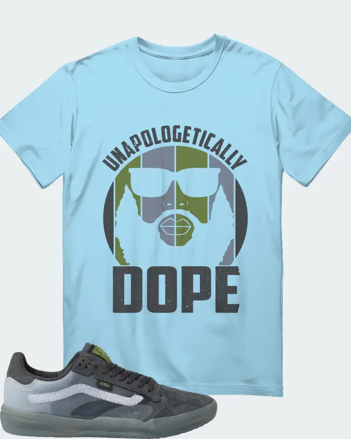 Vans EVDNT UltimateWaffle Sneaker Matching Ocean Blue T-Shirt - UNAPOLOGETICALLY DOPE Man