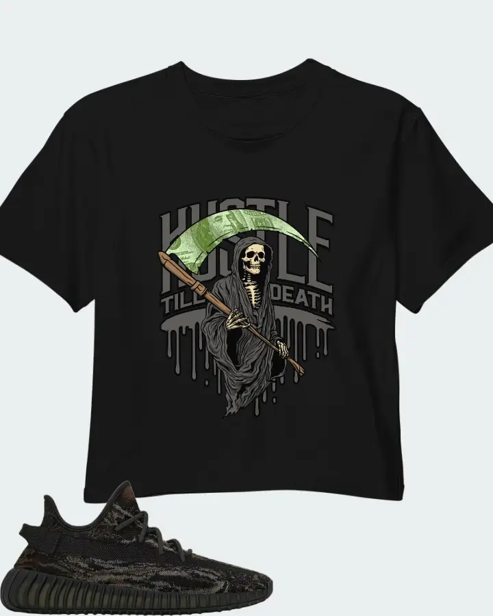 adidas Yeezy Boost 350 V2 MX Rock Matching Crop Top