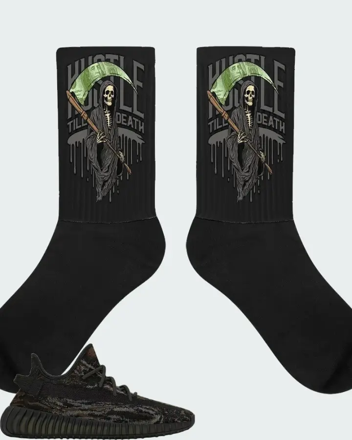 adidas Yeezy Boost 350 V2 MX Rock Matching Socks