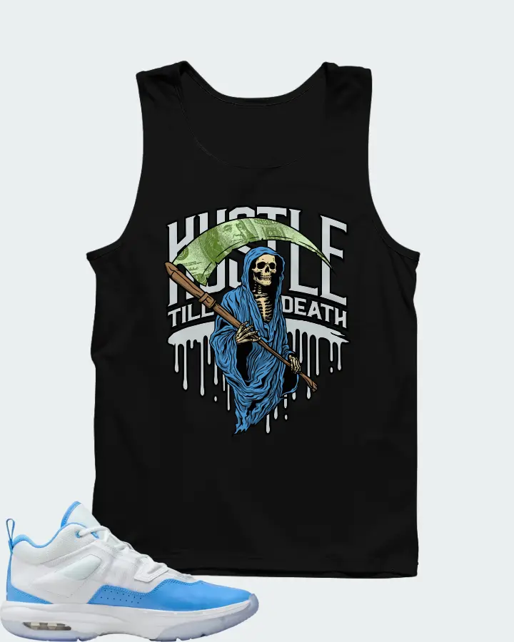 Jordan Stay Loyal 3 White University Blue Matching Tank Top