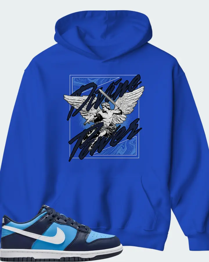 Dunk Low University Blue Matching Hoodie