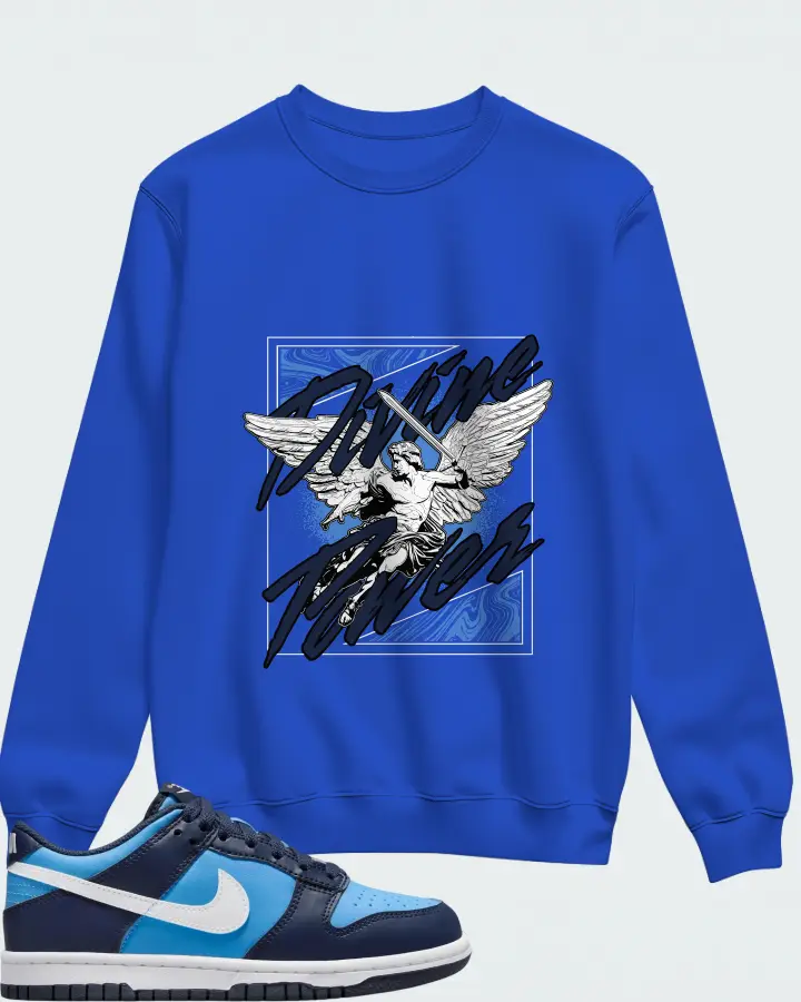 Dunk Low University Blue Matching Sweatshirt