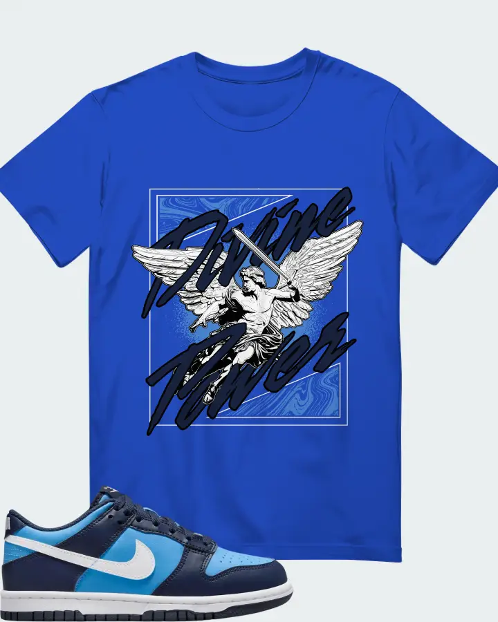 Dunk Low University Blue Matching T-Shirt