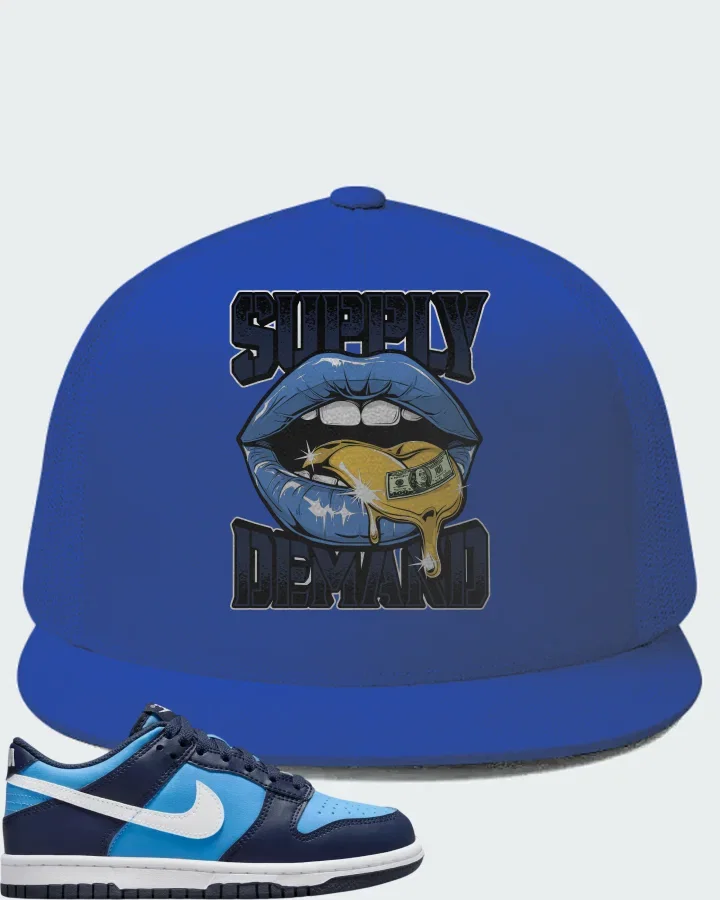 Dunk Low University Blue Matching Hat
