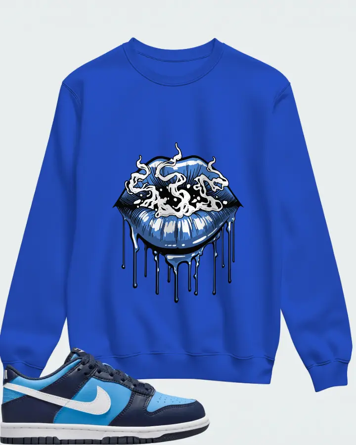 Dunk Low University Blue Matching Sweatshirt