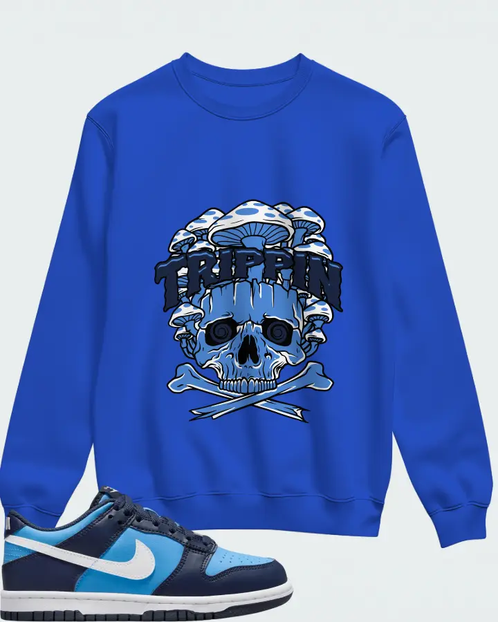 Dunk Low University Blue Matching Sweatshirt