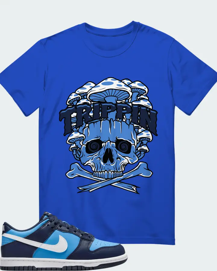 Dunk Low University Blue Matching T-Shirt