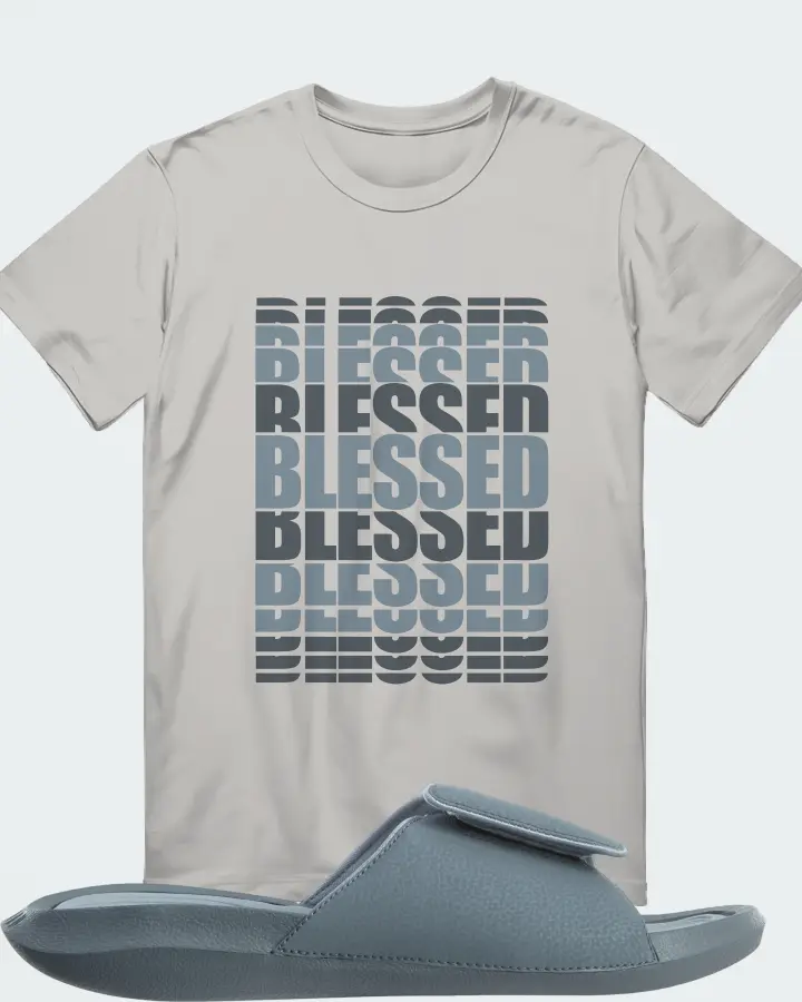 Jordan Hydro 6 Sneaker Matching Grey T-Shirt - BLESSED Many Times