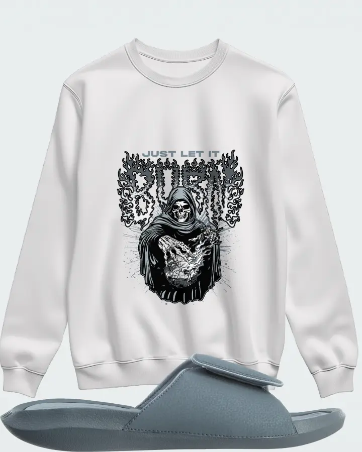 Sweatshirt in White