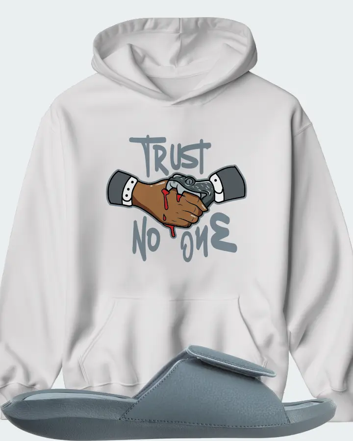Jordan Hydro 6 Sneaker Matching White Hoodie - Trust No One
