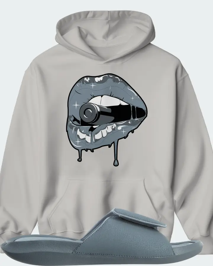 Jordan Hydro 6 Sneaker Matching Grey Hoodie - Kiss of Death