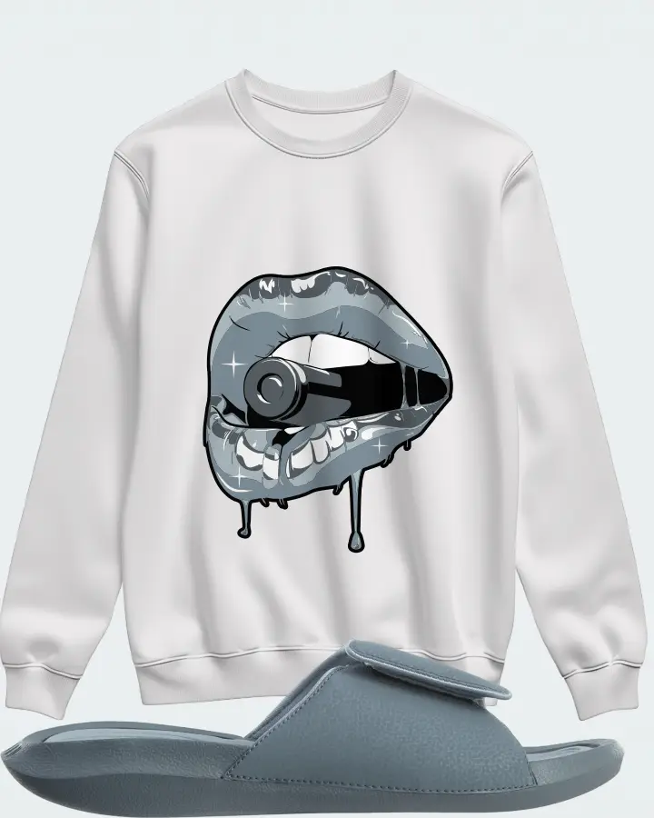 Jordan Hydro 6 Sneaker Matching White Sweatshirt - Kiss of Death