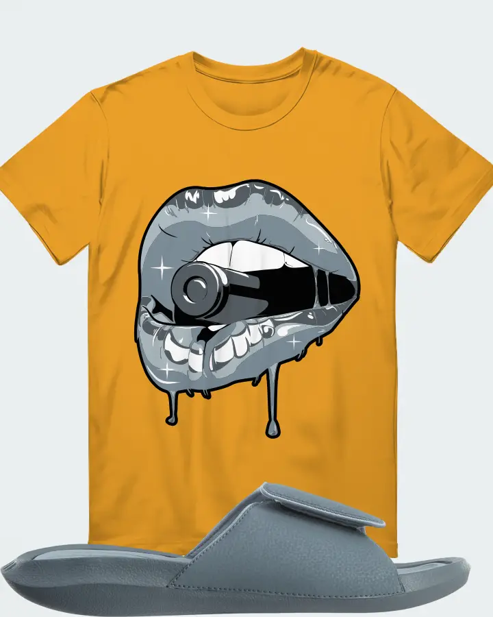 Jordan Hydro 6 Sneaker Matching Mustard T-Shirt - Kiss of Death