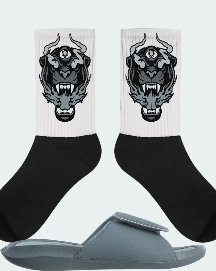 Socks in White