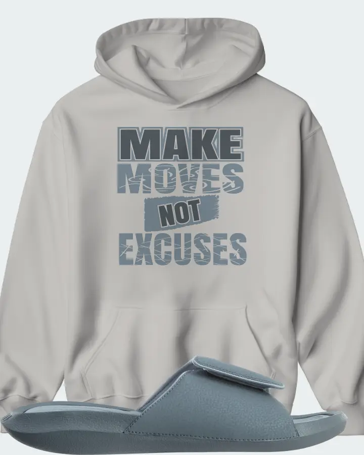 Jordan Hydro 6 Sneaker Matching Grey Hoodie - Make Moves Not Excuses