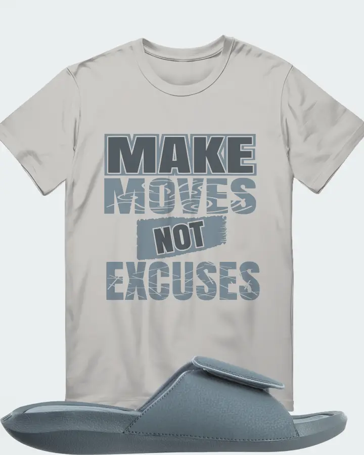 Jordan Hydro 6 Sneaker Matching Grey T-Shirt - Make Moves Not Excuses