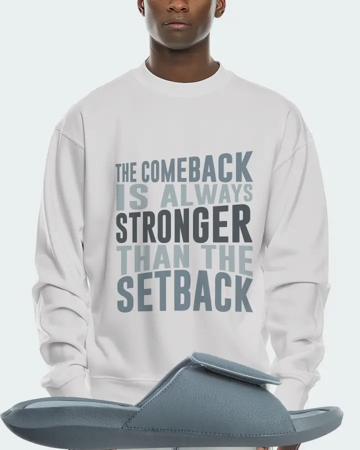 Jordan Hydro 6 Sneaker Matching White Sweatshirt (The Comeback) - View 2