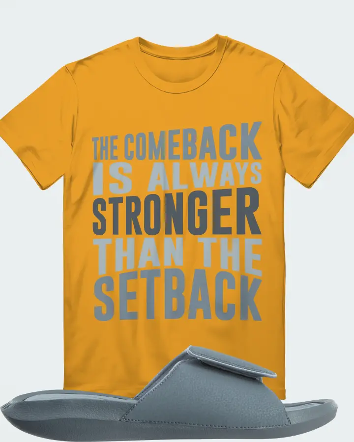 Jordan Hydro 6 Sneaker Matching Mustard T-Shirt - The Comeback