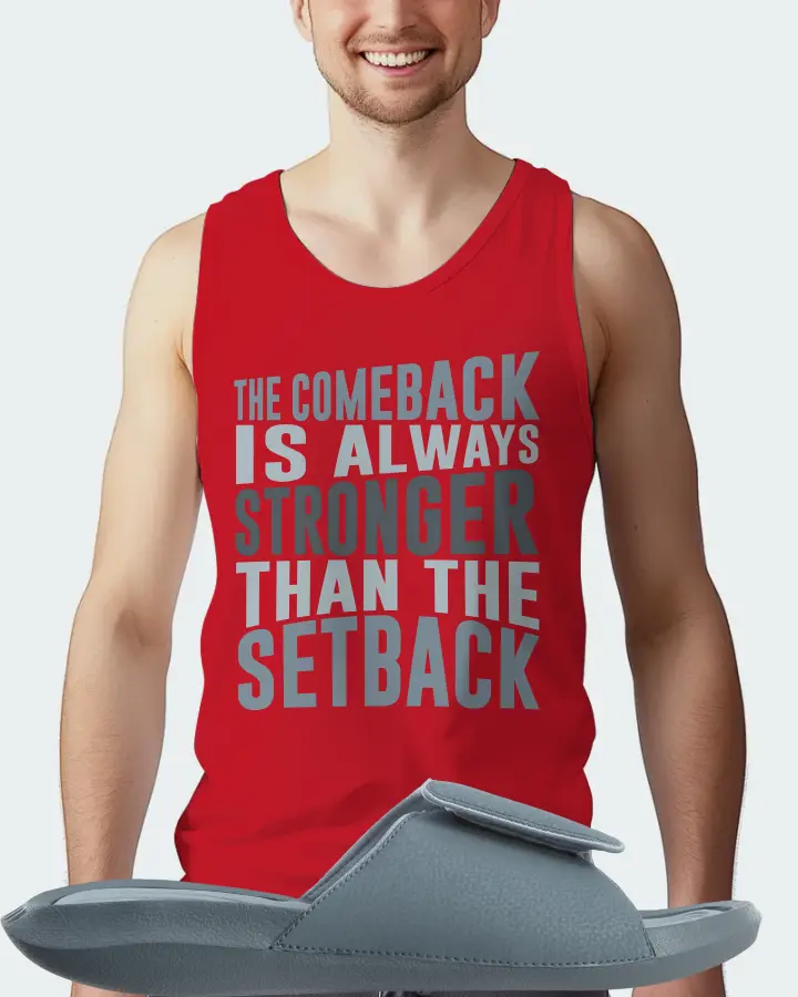 Jordan Hydro 6 Sneaker Matching Red Tank Top (The Comeback) - View 4