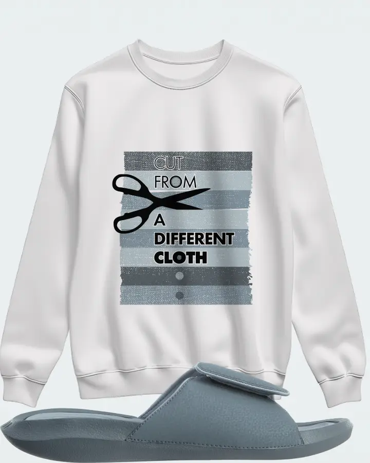 Jordan Hydro 6 Sneaker Matching White Sweatshirt - Cut From a Different Cloth