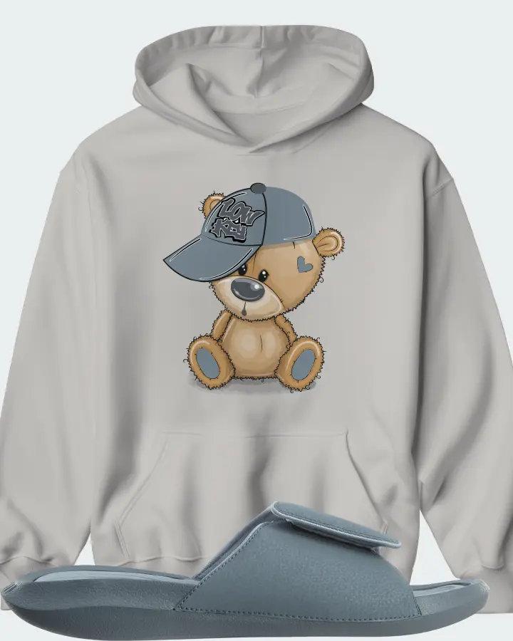 Jordan Hydro 6 Sneaker Matching Grey Hoodie - LOW KEY BEAR