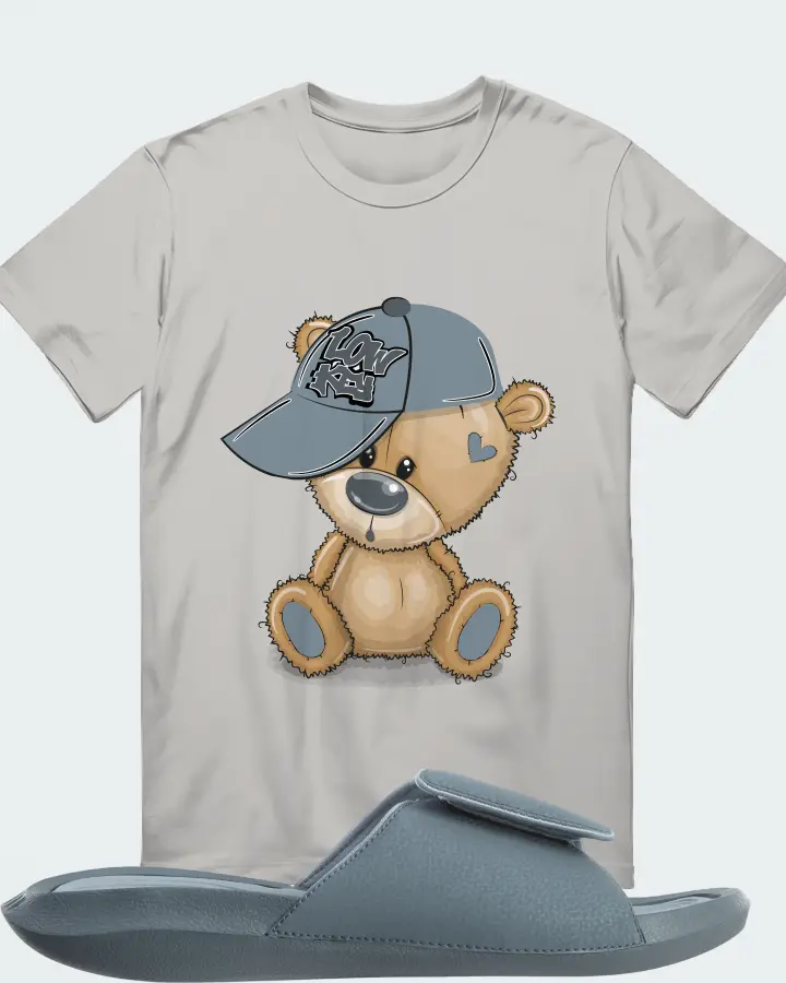 Jordan Hydro 6 Sneaker Matching Grey T-Shirt - LOW KEY BEAR